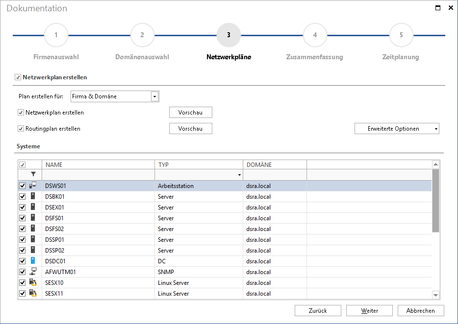 Docusnap-Dokumentation-Netzwerkplan