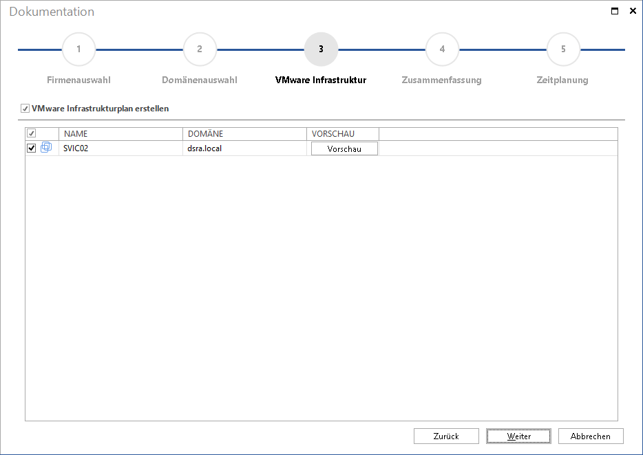 Docusnap-Dokumentation-VMware-Infrastruktur