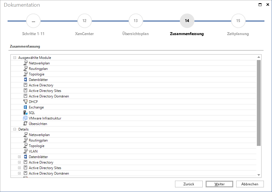 Docusnap-Dokumentation-Zusammenfassung