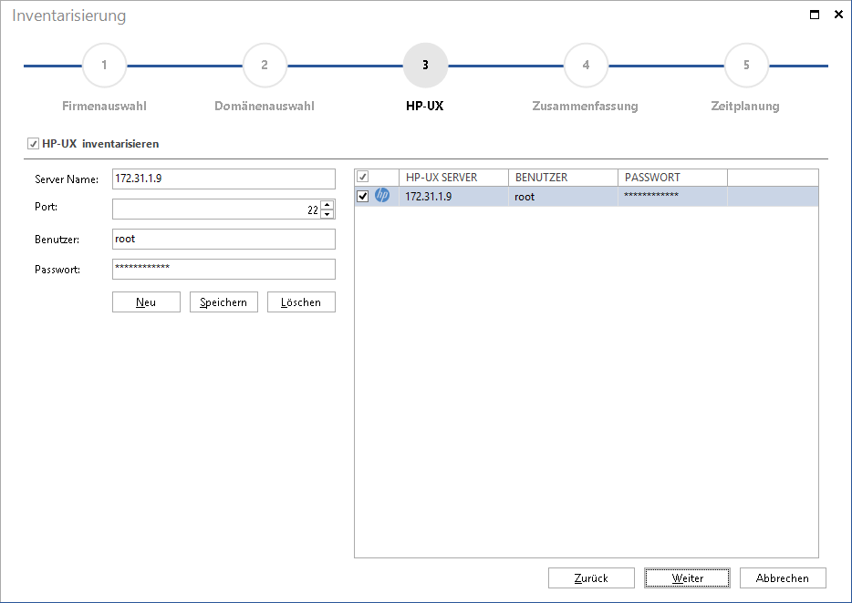 Docusnap-Inventarisierung-HP-UX