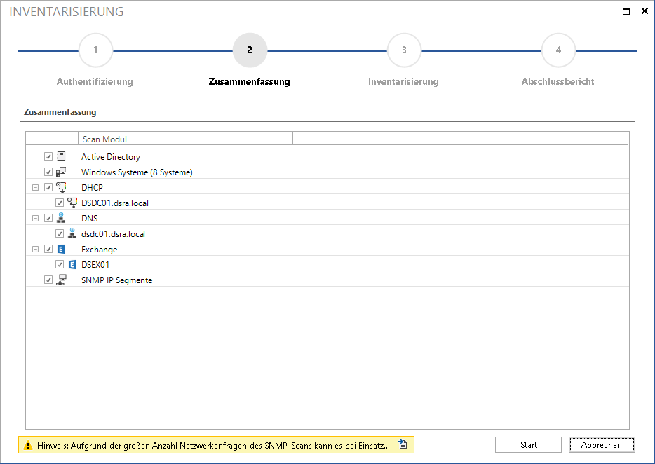 Docusnap-Inventarisierung-Initial-Scan-Zusammenfassung