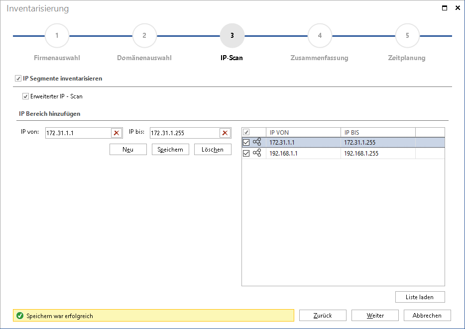 Docusnap-Inventarisierung-IP-Scan