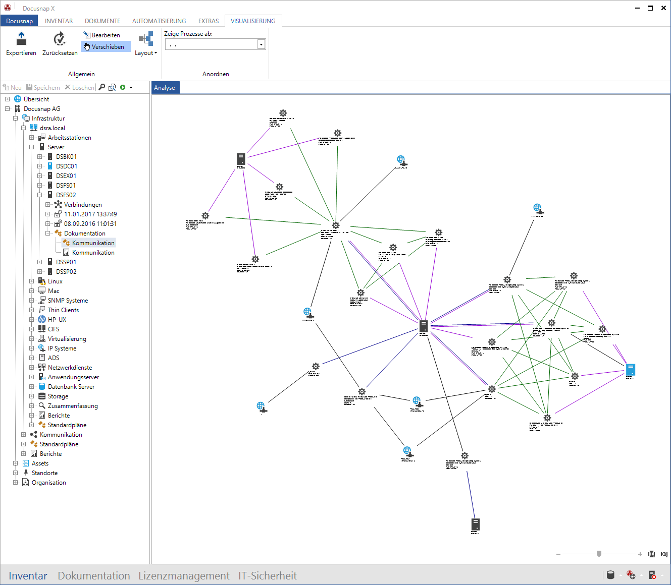 Docusnap-Inventarisierung-Kommunikationspfade-Visualisierung