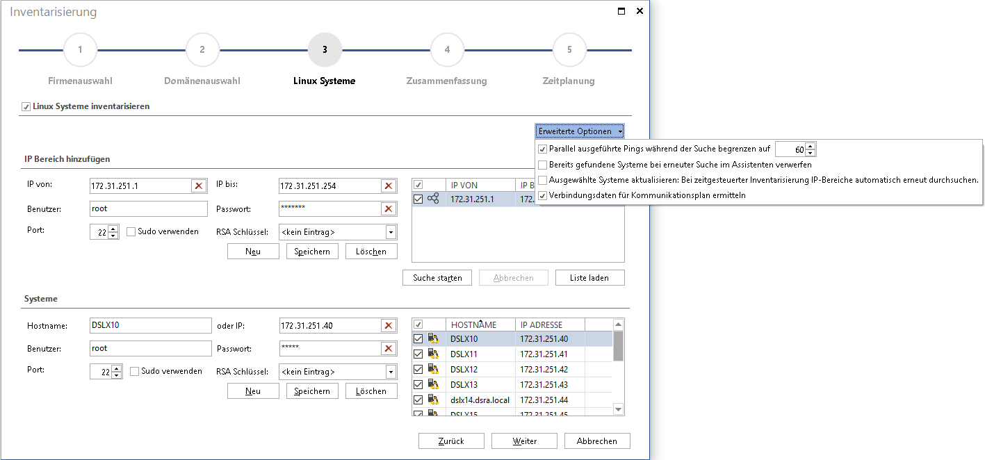 Docusnap-Inventarisierung-Linux-Systeme