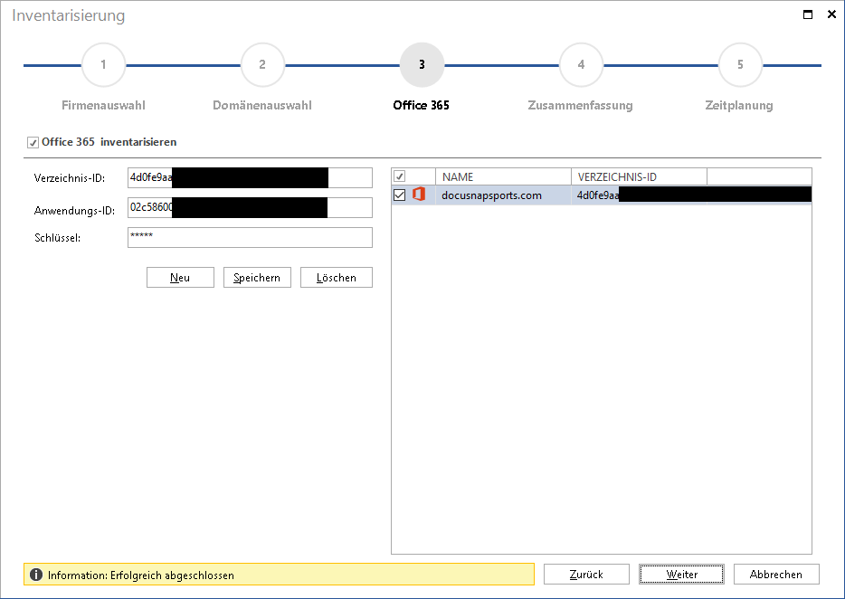 Docusnap-Inventarisierung-Office365