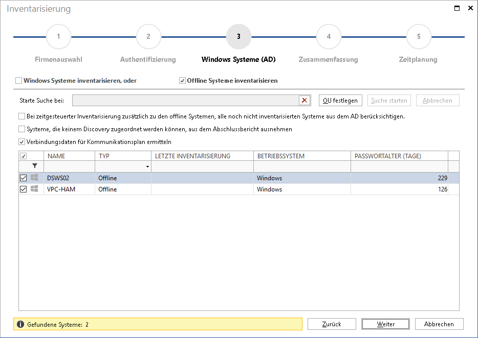 Docusnap-Inventarisierung-Offline-Systeme