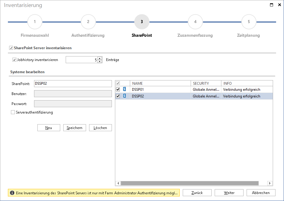 Docusnap-Inventarisierung-SharePoint