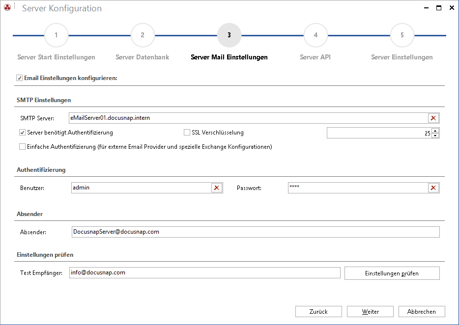 Docusnap-Konfiguration-Server-Email