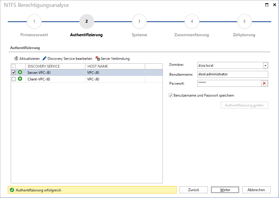 Docusnap-NTFS-Berechtigungsanalyse-Authentifizierung