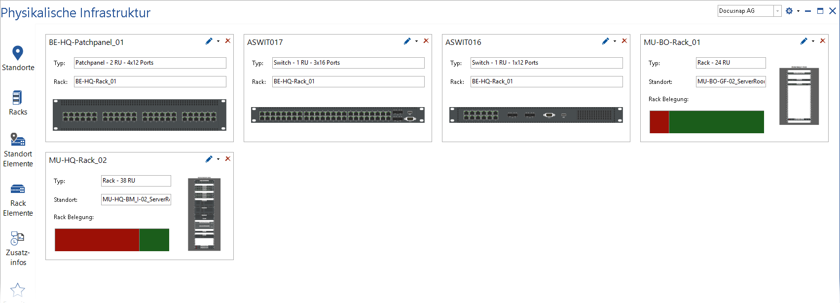 Docusnap-Physikalische-Infrastruktur-Dashboard