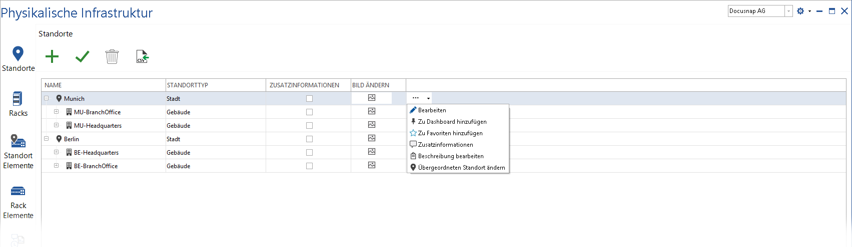 Docusnap-Physikalische-Infrastruktur-Kontextmenue