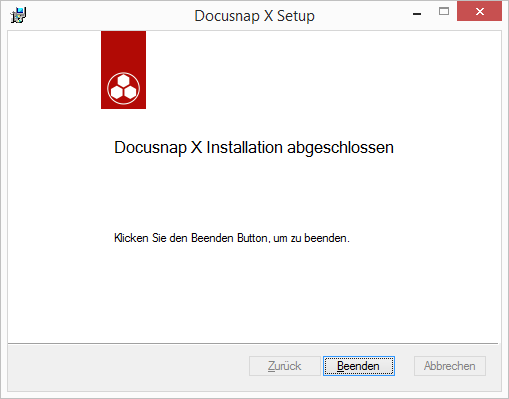 Docusnap-Setup-Installation-Abgeschlossen