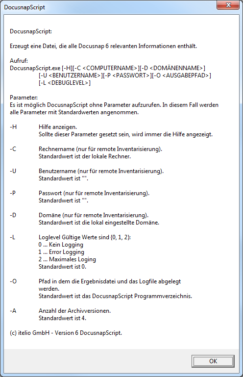 Docusnap-Skript-Windwos-CommandLine