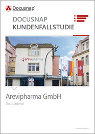 Titelseite Kundenfallstudie Arevipharma GmbH