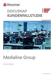 Titelseite Kundenfallstudie Medialine Group