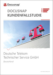 Titelseite Kundenfallstudie Deutsche Telekom Technischer Service GmbH