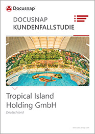 Titelseite Kundenfallstudie Tropical Island Holding GmbH