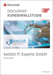 Titelseite Kundenfallstudie kelobit IT-Experts GmbH